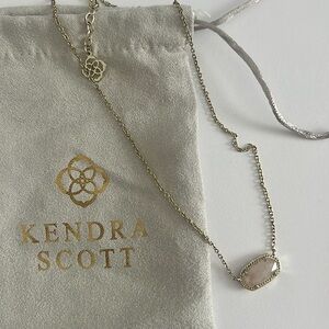 Kendra Scott Rose Quartz Necklace